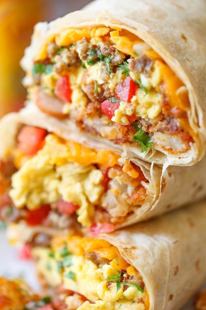 make ahead breakfast recipes burritos