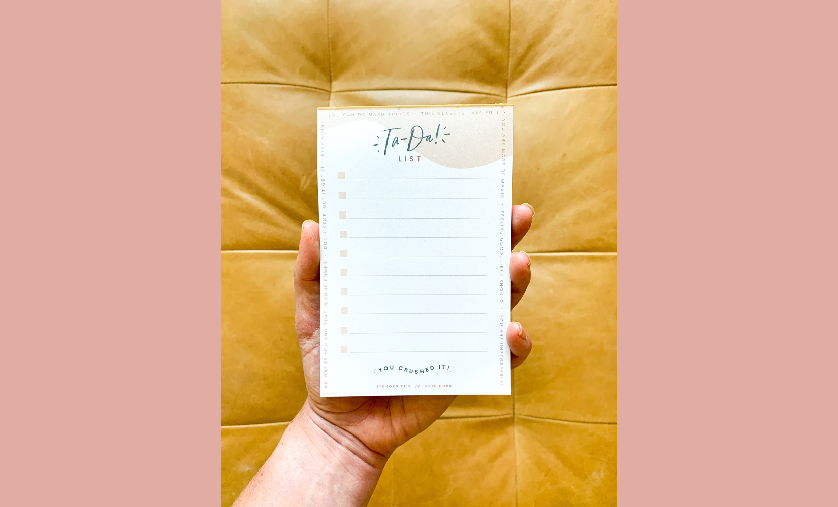 What is a Ta Da List? How I Boost Self Love with this Nightly Ritual