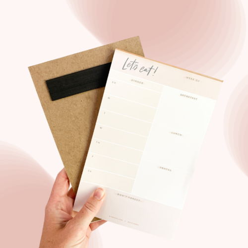 Magnetic Meal Planner That’s Beautiful Enough for Your Fridge